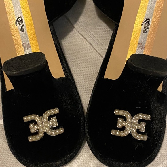 Sam Edelman Brit Velvet Mule - Picture 4 of 5